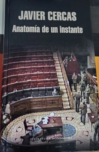 Libro de lectura "Anatomía de un instante"