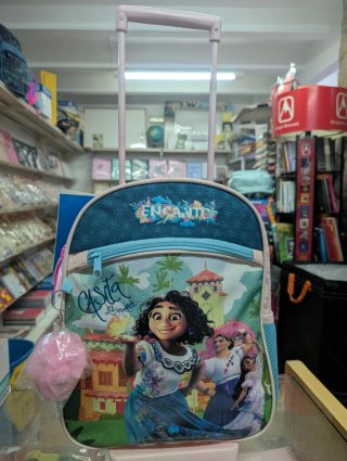 Mochila escolar Encanto con ruedas