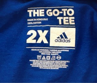 Camiseta Adidas NBA Champions 2017 Talla XXL