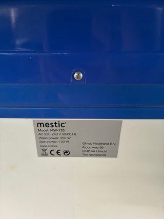 Lavatrice Mestic 3,5 kg
