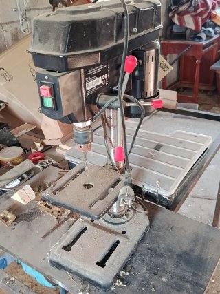 Taladro de columna para taller