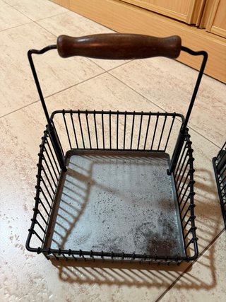 Cestas Ikea Fintorp Metal y Madera