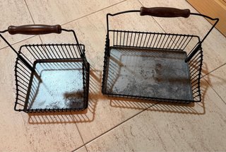 Cestas Ikea Fintorp Metal y Madera