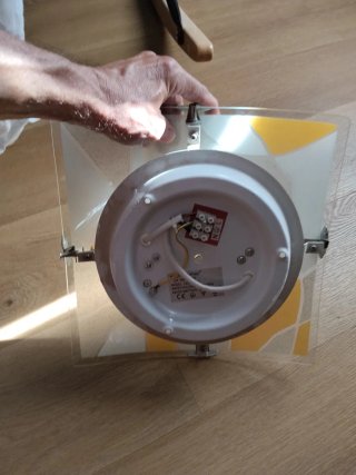 Plafón de techo cristal