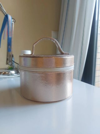 Neceser duro oro rosa