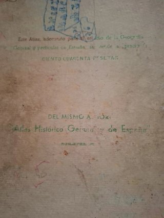 Antiguo atlas de 1967