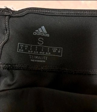 Leggings Pirata Adidas Climalite Talla S