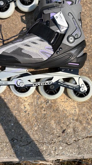 Patines en Línea Oxelo Fit 5 Mujer Talla 40 NUEVOS