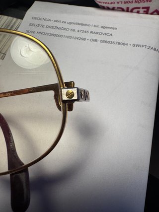 Gafas Cartier Must de Santos chapadas en Oro