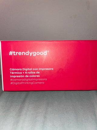 Cámara Digital Impresora Térmica + 4 Rollos