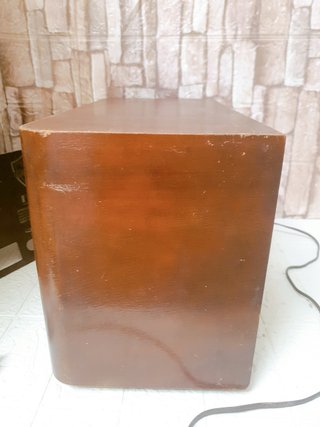 Radio antigua válvulas Madera baquelita vintage