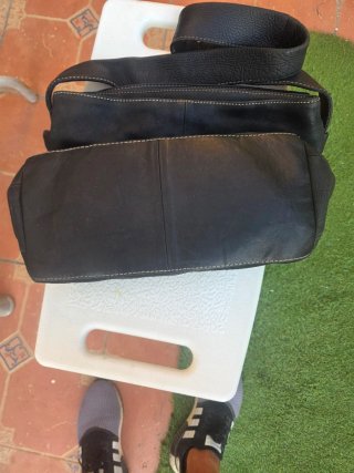 Bolso de cuero bandolera Lupo