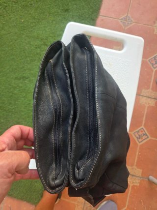 Bolso de cuero bandolera Lupo