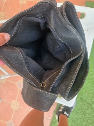 Bolso de cuero bandolera Lupo