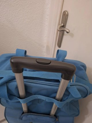 Bolso de viaje azul
