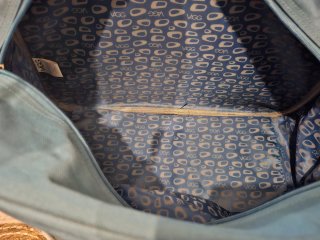 Bolso de viaje azul