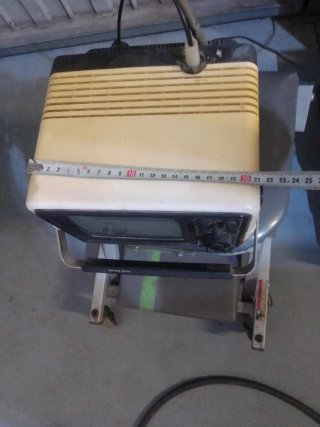 Televisor Portátil  vintage Retro SHILJALIS VHF UH