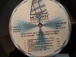 La Mujer de Rojo - Banda Sonora Original Vinilo LP