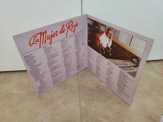 La Mujer de Rojo - Banda Sonora Original Vinilo LP