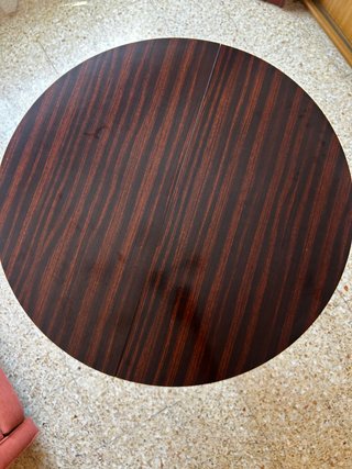 Mesa Comedor Redonda Extensible Vintage