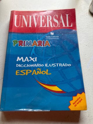 Maxi diccionario ilustrado español Primaria