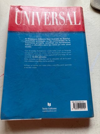 Maxi diccionario ilustrado español Primaria