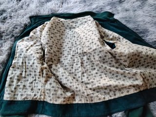 Chaqueta Biker Ante Mujer Verde