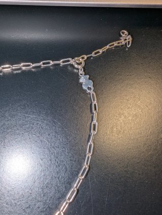 Collar TOUS Magic Nature Luna Plata 925 y Ónix