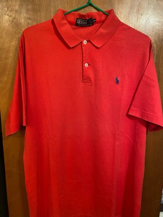 Polo Ralph Lauren Rojo.Talla XL.