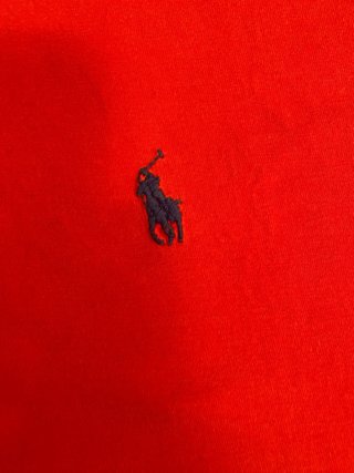Polo Ralph Lauren Rojo.Talla XL.
