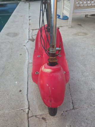 Patinete Vintage Coca-Cola Rojo