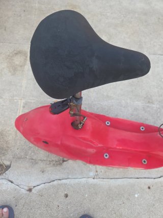 Patinete Vintage Coca-Cola Rojo