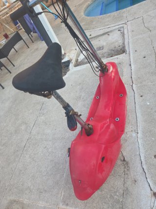 Patinete Vintage Coca-Cola Rojo