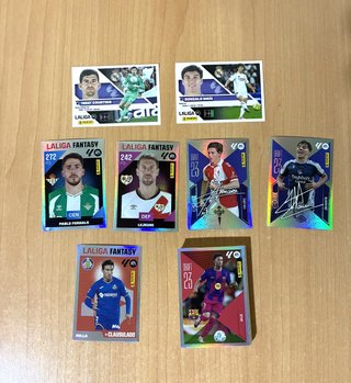 Lote 50 cromos sin repetir Liga este 2026/27