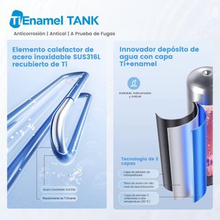 Calentador Agua Eléctrico COMFEE' CWH15ED1380EUW