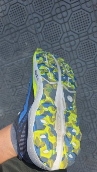 Zapatillas Brooks Running Azul y Amarillo
