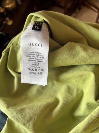 Camiseta Gucci Verde