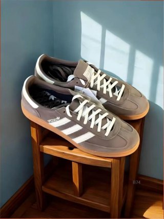 Adidas Handball Spezial Talla 40 Marrón/Blanco
