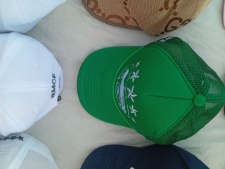 Gorra Corteiz Negra y Blanca