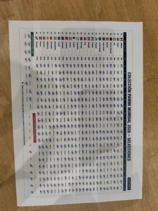 Cambio estampas Cromos Mundial FIFA 2026 Pani