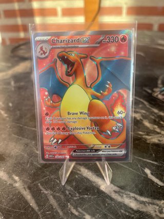Carta Pokémon Charizard EX 183/165
