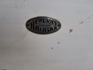Nevera antigua ALASKA con placa original