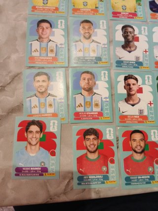 70 Cromos Mundial 2026 sin repeticiones