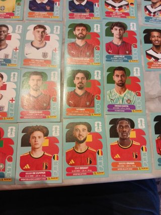 70 Cromos Mundial 2026 sin repeticiones