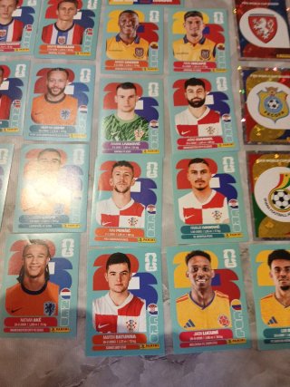 70 Cromos Mundial 2026 sin repeticiones