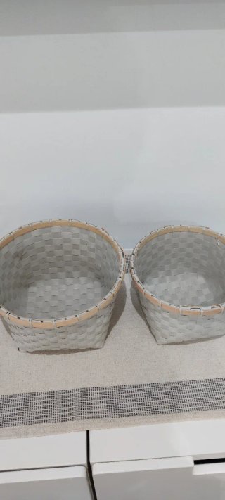 Cestas de bambú y mimbre