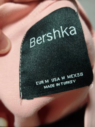 Camiseta Bershka Rosa