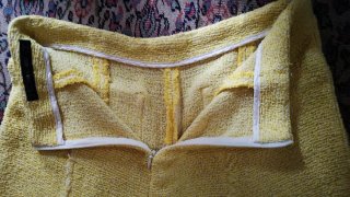 Shorts Zara Amarillo Tweed