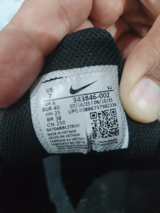 Zapatillas Nike Air Negras