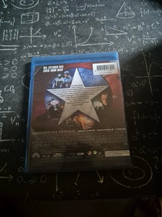 Capitán América: El Primer Vengador Blu-ray